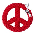 Zabawka dla psa - Peace czerwona LABONI