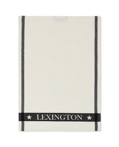 Ręcznik kuchenny  Cotton Waffle Lexington Black