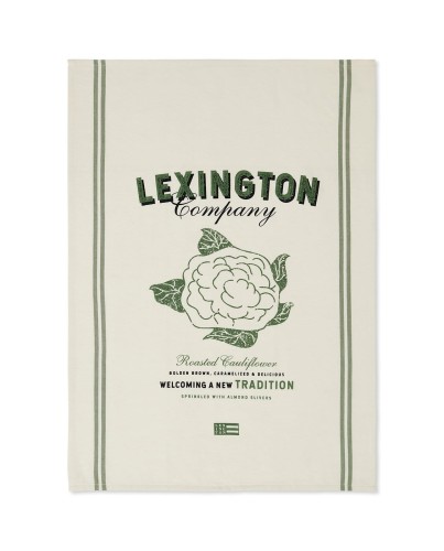 Ręcznik kuchenny Cauliflower Printed Organic Cotton Lexington  