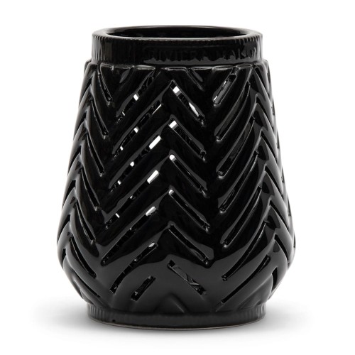 Świecznik RM HERRINGBONE  Riviera Maison Black     