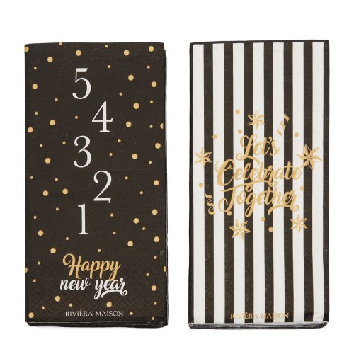 Papierowe serwetki  Let's Celebrate Riviera Maison