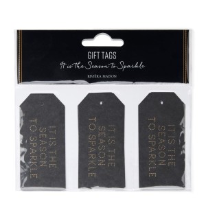 Etykiety prezentowe Season to Sparkle  Riviera Maison 9szt. 