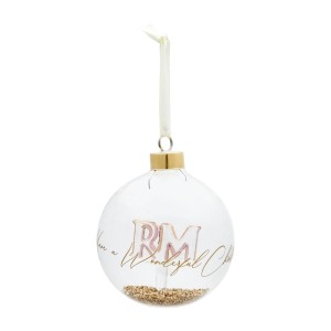 Bombka Wonderful Times gold  Riviera Maison    