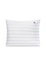 Poszewka na poduszkę White/Blue Striped Lyocell/Cotton Lexington 50x60