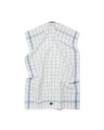 Ręcznik kuchenny Checked Linen/Cotton Lexington White/blue