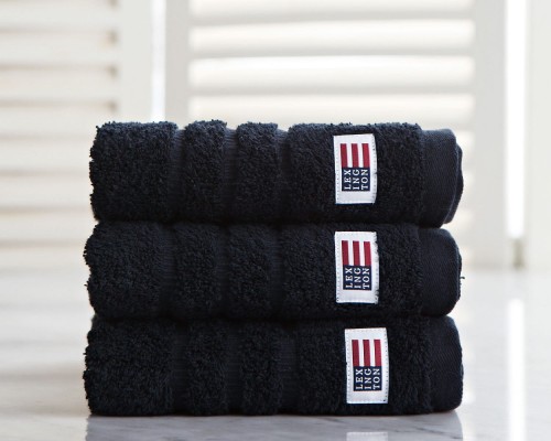 Ręcznik ICONS ORIGINAL TOWEL Black 30x50 Lexington 