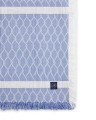Narzuta / Pled Striped Rope Structured Cotton Bedspread, Blue/White Lexington 160x240