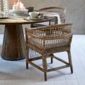 Krzesło Victoria Falls Dining Riviera Maison  Natural rattan