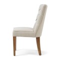 Krzesło Dinner Chair Balmoral, Flanders Flax, Oxford Weave Riviera Maison