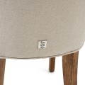 Krzesło Dinner Chair Balmoral, Flanders Flax, Oxford Weave Riviera Maison