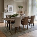 Krzesło Dinner Chair Balmoral, Flanders Flax, Oxford Weave Riviera Maison
