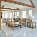 Fotel Armchair Huntington, Beige Riviera Maison