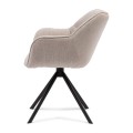 Krzesło Swivel Dining Chair Carnaby, Fabulous Flax, Mouliné Linen  Riviera Maison