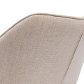 Krzesło Swivel Dining Chair Carnaby, Fabulous Flax, Mouliné Linen  Riviera Maison