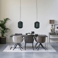 Krzesło Swivel Dining Chair Carnaby, Fabulous Flax, Mouliné Linen  Riviera Maison