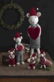 Big White Boy Mouse with Heart Gry &amp; Sif
