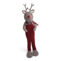 Big Grey Rudolf  with  Red Pants Heart Gry &amp; Sif