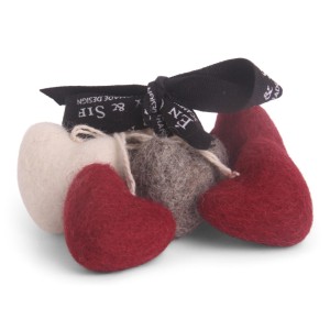Mini Hearts Christmas Gry & Sif  6szt.        
