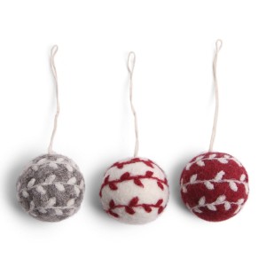 Bombki Ball Ornaments  Gry & Sif  3szt.         