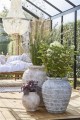 Wazon / donica dekoracyjna Anna flower pot H48 cm. anique grey Lene Bjerre