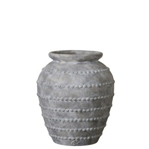 Wazon / donica dekoracyjna Anna flower pot H48 cm. antique grey Lene Bjerre  