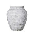 Wazon / donica dekoracyjna Anna flower pot H59.5 cm. antique grey Lene Bjerre