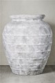 Wazon / donica dekoracyjna Anna flower pot H59.5 cm. antique grey Lene Bjerre
