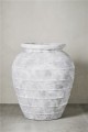 Wazon / donica dekoracyjna Anna flower pot H48cm. antique grey Lene Bjerre