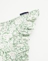 Poszewka na poduszkę Cotton Sateen Green Floral Printed Lexington 50x60