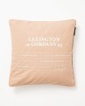 Poszewka Logo Canvas Pillow Cover In Cotton  Lexington  50x50