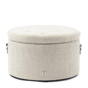 Puf Park Avenue Riviera Maison Anitque White