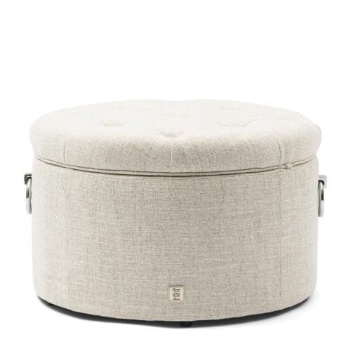 Puf Park Avenue Riviera Maison Anitque White