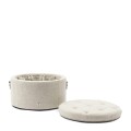 Puf Park Avenue Riviera Maison Anitque White