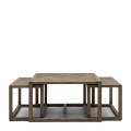 Stolik Coffee Table Set Romora Bay  Riviera Maison  80x80cm