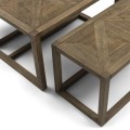 Stolik Coffee Table Set Romora Bay  Riviera Maison  80x80cm