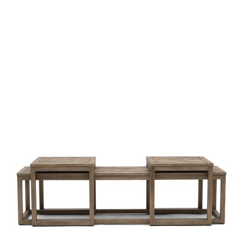 Stolik Coffee Table Set Harbour Island Riviera Maison  150x45 cm