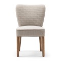 Krzesło Dining Chair Louise, Fabulous Flax, Mouliné Linen Riviera Maison