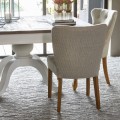 Krzesło Dining Chair Louise, Fabulous Flax, Mouliné Linen Riviera Maison