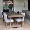 Krzesło Dining Chair Louise, Fabulous Flax, Mouliné Linen Riviera Maison