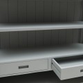 Witryna Cabinet Bedford White Riviera Maison