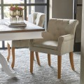 Krzesło Dining chair La Scala, Flax, Linen  Riviera Maison