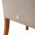 Krzesło Dining chair La Scala, Flax, Linen  Riviera Maison