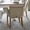 Krzesło Dining chair La Scala, Flax, Linen  Riviera Maison
