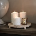 Świeca biała Pillar Candle Pillar Padded  Riviera Maison 7x10