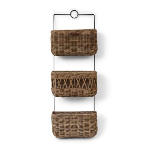  Organizer Rustic Rattan Wall Riviera Maison