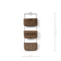Organiser Rustic Rattan Wall Riviera Maison
