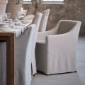 Krzesło  Dining Chair Firenze, Fabulous Flax, Linnen iviera Maison