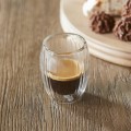 Szklanka Double Wall Glass Line Espresso Riviera Maison