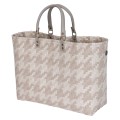 Torba na zakupy Mayfair Grand- Shopper Handed By pale grey L