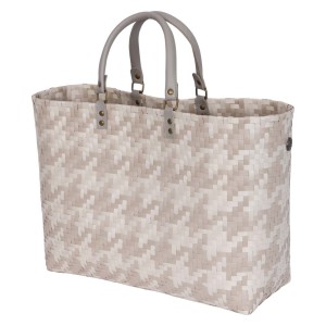 Torba na zakupy Mayfair Grand- Shopper Handed By pale grey L